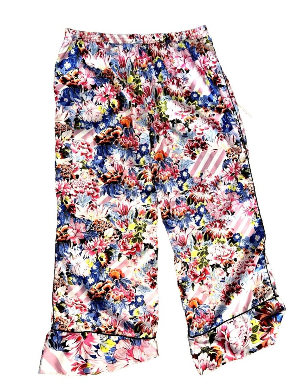 Womens  Sz L VICTORIA'S SECRET by Mary Katrantzou Floral Lounge Pants Sleepwear